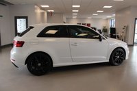USED 2017 17 AUDI A3 2.0 TDI Black Edition Hatchback 3dr Diesel S Tronic Euro 6 (s/s) (150 ps) ***AUTOMATIC***SAT NAV***S-LINE EMBOSSED SPORTS SEATS***CRUISE CONTROL***REAR PARKING AID***HALF LEATHER***AUDI SMART PHONE***BLUETOOTH***PRIVACY GLASS***7" RETRACTABLE CLOUR SCREEN**AUTO LIGHTS**PADDLE SHIFT**S-LINE STYLING***