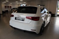 USED 2017 17 AUDI A3 2.0 TDI Black Edition Hatchback 3dr Diesel S Tronic Euro 6 (s/s) (150 ps) ***AUTOMATIC***SAT NAV***S-LINE EMBOSSED SPORTS SEATS***CRUISE CONTROL***REAR PARKING AID***HALF LEATHER***AUDI SMART PHONE***BLUETOOTH***PRIVACY GLASS***7" RETRACTABLE CLOUR SCREEN**AUTO LIGHTS**PADDLE SHIFT**S-LINE STYLING***