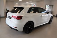 USED 2017 17 AUDI A3 2.0 TDI Black Edition Hatchback 3dr Diesel S Tronic Euro 6 (s/s) (150 ps) ***AUTOMATIC***SAT NAV***S-LINE EMBOSSED SPORTS SEATS***CRUISE CONTROL***REAR PARKING AID***HALF LEATHER***AUDI SMART PHONE***BLUETOOTH***PRIVACY GLASS***7" RETRACTABLE CLOUR SCREEN**AUTO LIGHTS**PADDLE SHIFT**S-LINE STYLING***