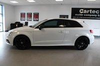 USED 2017 17 AUDI A3 2.0 TDI Black Edition Hatchback 3dr Diesel S Tronic Euro 6 (s/s) (150 ps) ***AUTOMATIC***SAT NAV***S-LINE EMBOSSED SPORTS SEATS***CRUISE CONTROL***REAR PARKING AID***HALF LEATHER***AUDI SMART PHONE***BLUETOOTH***PRIVACY GLASS***7" RETRACTABLE CLOUR SCREEN**AUTO LIGHTS**PADDLE SHIFT**S-LINE STYLING***