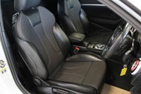 USED 2017 17 AUDI A3 2.0 TDI Black Edition Hatchback 3dr Diesel S Tronic Euro 6 (s/s) (150 ps) ***AUTOMATIC***SAT NAV***S-LINE EMBOSSED SPORTS SEATS***CRUISE CONTROL***REAR PARKING AID***HALF LEATHER***AUDI SMART PHONE***BLUETOOTH***PRIVACY GLASS***7" RETRACTABLE CLOUR SCREEN**AUTO LIGHTS**PADDLE SHIFT**S-LINE STYLING***