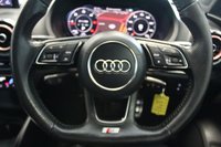 USED 2017 17 AUDI A3 2.0 TDI Black Edition Hatchback 3dr Diesel S Tronic Euro 6 (s/s) (150 ps) ***AUTOMATIC***SAT NAV***S-LINE EMBOSSED SPORTS SEATS***CRUISE CONTROL***REAR PARKING AID***HALF LEATHER***AUDI SMART PHONE***BLUETOOTH***PRIVACY GLASS***7" RETRACTABLE CLOUR SCREEN**AUTO LIGHTS**PADDLE SHIFT**S-LINE STYLING***