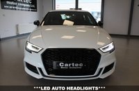 USED 2017 17 AUDI A3 2.0 TDI Black Edition Hatchback 3dr Diesel S Tronic Euro 6 (s/s) (150 ps) ***AUTOMATIC***SAT NAV***S-LINE EMBOSSED SPORTS SEATS***CRUISE CONTROL***REAR PARKING AID***HALF LEATHER***AUDI SMART PHONE***BLUETOOTH***PRIVACY GLASS***7" RETRACTABLE CLOUR SCREEN**AUTO LIGHTS**PADDLE SHIFT**S-LINE STYLING***
