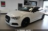 USED 2017 17 AUDI A3 2.0 TDI Black Edition Hatchback 3dr Diesel S Tronic Euro 6 (s/s) (150 ps) ***AUTOMATIC***SAT NAV***S-LINE EMBOSSED SPORTS SEATS***CRUISE CONTROL***REAR PARKING AID***HALF LEATHER***AUDI SMART PHONE***BLUETOOTH***PRIVACY GLASS***7" RETRACTABLE CLOUR SCREEN**AUTO LIGHTS**PADDLE SHIFT**S-LINE STYLING***