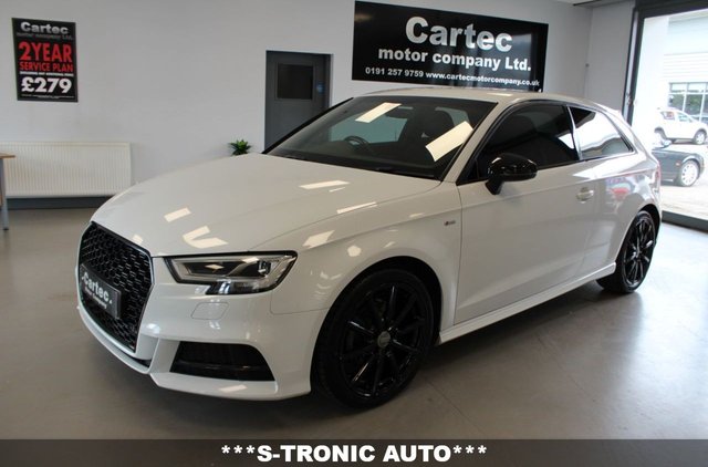 View our Audi A3 2.0 TDI Black Edition Hatchback 3dr Diesel S Tronic Euro 6 (s/s) (150 ps)