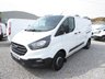 USED 2022 22 FORD TRANSIT CUSTOM 300 2.0 EcoBlue 105 ps L2 H1 Euro 6 MWB Panel Van AIR CONDITIONING, FRONT FOGS, FRONT & REAR PARKING SENSORS, DAB,