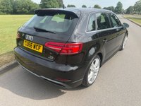 USED 2016 66 AUDI A3 2.0 TDI S line Sportback 5dr Diesel Manual quattro Euro 6 (s/s) (150 ps) *LOW MILEAGE*