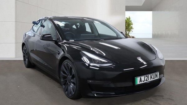 USED 2021 21 TESLA MODEL 3 PERFORMANCE (Dual Motor) Performance Saloon 4dr Electric Auto 4WDE (Performance Upgrade) (449 bhp) 