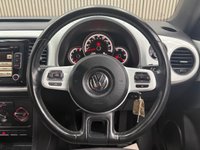 USED 2014 14 VOLKSWAGEN BEETLE 1.6 TDI BlueMotion Tech Design Hatchback 3dr Diesel Manual Euro 5 (s/s) (105 ps) Complementary 6 Months RAC Warranty and 12 Months RAC Breakdown Cover Also Receive a Full MOT With All Advisory Work Completed, Fresh Engine Service and RAC Multipoint Check Before Collection/Delivery