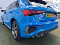 USED 2021 70 AUDI A3 1.4 TFSIe 40 S line Sportback 5dr Petrol Plug-in Hybrid S Tronic Euro 6 (s/s) 13kWh (204 ps) 