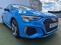 USED 2021 70 AUDI A3 1.4 TFSIe 40 S line Sportback 5dr Petrol Plug-in Hybrid S Tronic Euro 6 (s/s) 13kWh (204 ps) 