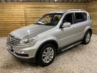 USED 2014 63 SSANGYONG REXTON 2.0 e-XDi EX SUV 5dr Diesel T-Tronic 4WD Euro 5 (155 ps) 32,893 MILES ONLY TWO OWNERS EXC CONDITION