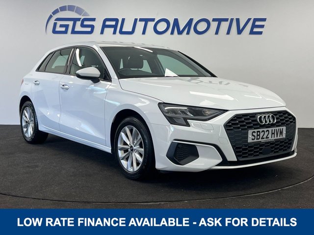 View our Audi A3 SPORTBACK 1.0 TFSI 30 TECHNIK 110 BHP + SAT NAV + REAR CAMERA