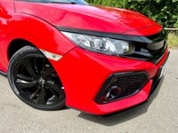 USED 2017 17 HONDA CIVIC 1.0 VTEC Turbo SR Hatchback 5dr Petrol CVT Euro 6 (s/s) (129 ps) 2017 ULEZ COMPLIANT AUTO