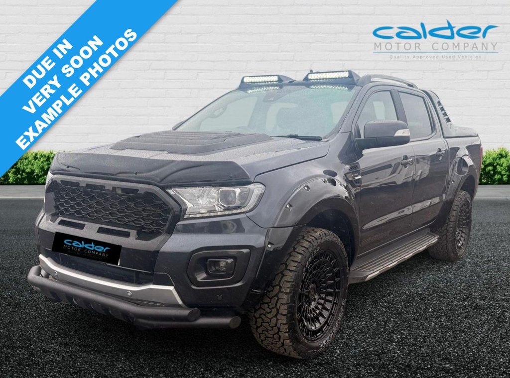 USED 2022 72 FORD RANGER 2.0 EcoBlue Wildtrak Pickup Double Cab 4dr Diesel Auto 4WD Euro 6 (s/s) (213 ps) NO VAT+20"ALLOYS+RAPTOR KIT+FSH
