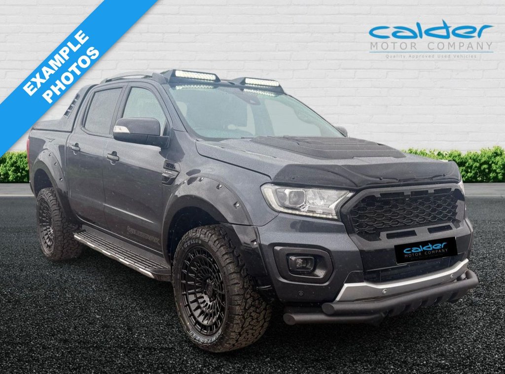 USED 2022 72 FORD RANGER 2.0 EcoBlue Wildtrak Pickup Double Cab 4dr Diesel Auto 4WD Euro 6 (s/s) (213 ps) NO VAT+20"ALLOYS+RAPTOR KIT+FSH