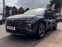 USED 2021 21 HYUNDAI TUCSON 1.6 h T-GDi Ultimate SUV 5dr Petrol Hybrid Auto Euro 6 (s/s) (230 ps) PANO ROOF | HEATED WHEEL+SEATS