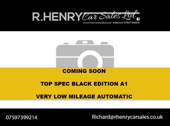 2013 AUDI A1 1.4 TFSI CoD Black Edition Sportback 5dr Petrol S Tronic Euro 5 (s/s) (140 ps) &pound;9995.00