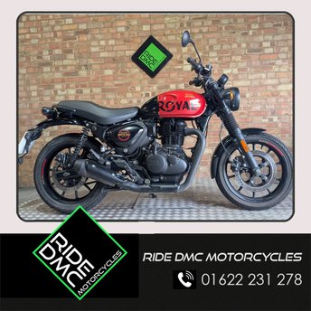 2023 ROYAL ENFIELD HNTR 350 2023. FSH. LOVELY CONDITION. 8K MILES. REALLY NICE BIKE &pound;2495.00