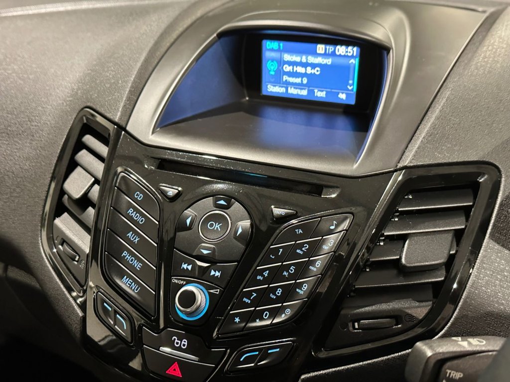 USED 2017 17 FORD FIESTA 1.0T EcoBoost Zetec Hatchback 5dr Petrol Manual Euro 6 (s/s) (100 ps) 