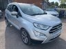 USED 2019 68 FORD ECOSPORT 1.0T EcoBoost GPF Titanium SUV 5dr Petrol Auto Euro 6 (s/s) (125 ps) 