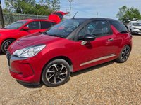 USED 2017 67 DS AUTOMOBILES DS 3 CABRIO 1.6 BlueHDi Elegance Cabriolet 2dr Diesel Manual Euro 6 (s/s) (100 ps) CONVERTIBLE+CLIMATE+DAB+CRUISE+FSH