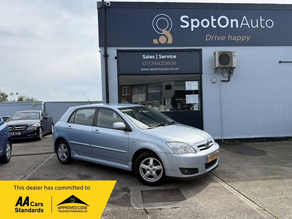 USED 2004 54 TOYOTA COROLLA 1.6 VVT-i T3 Hatchback 5dr Petrol Automatic (190 g/km, 109 bhp) AUTO + BLUETOOTH + RELIABLE