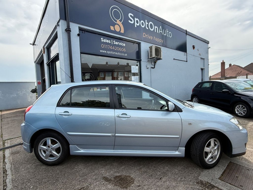 USED 2004 54 TOYOTA COROLLA 1.6 VVT-i T3 Hatchback 5dr Petrol Automatic (190 g/km, 109 bhp) AUTO + BLUETOOTH + RELIABLE