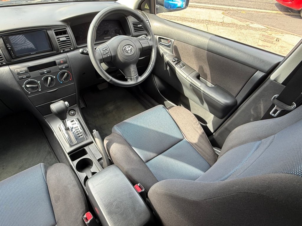 USED 2004 54 TOYOTA COROLLA 1.6 VVT-i T3 Hatchback 5dr Petrol Automatic (190 g/km, 109 bhp) AUTO + BLUETOOTH + RELIABLE