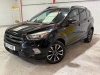 USED 2017 17 FORD KUGA 2.0 TDCi EcoBlue ST-Line SUV 5dr Diesel Manual AWD Euro 6 (s/s) (180 ps) HALF LEATHER SEATS & SAT NAV