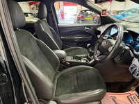 USED 2017 17 FORD KUGA 2.0 TDCi EcoBlue ST-Line SUV 5dr Diesel Manual AWD Euro 6 (s/s) (180 ps) HALF LEATHER SEATS & SAT NAV