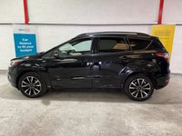 USED 2017 17 FORD KUGA 2.0 TDCi EcoBlue ST-Line SUV 5dr Diesel Manual AWD Euro 6 (s/s) (180 ps) HALF LEATHER SEATS & SAT NAV