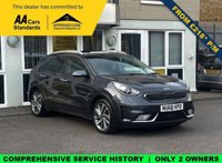 USED 2018 68 KIA NIRO 1.6h GDi First Edition SUV 5dr Petrol Hybrid DCT Euro 6 (s/s) (139 bhp) Comprehensive Service History  |  Only 2 Owners From Brand New  |  Set of 2 Keys