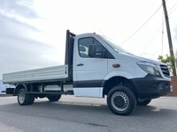 USED 2017 67 MERCEDES-BENZ SPRINTER 140 2.1 314 CDI Diesel Manual 4WD L4 DROPSIDE 4X4 +VAT 