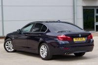 USED 2015 15 BMW 5 SERIES 2.0 518d SE Auto Euro 6 (s/s) 4dr FSH-NAV-PDC-HTD OYSTER LEATHER