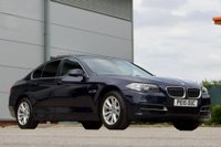 USED 2015 15 BMW 5 SERIES 2.0 518d SE Auto Euro 6 (s/s) 4dr FSH-NAV-PDC-HTD OYSTER LEATHER