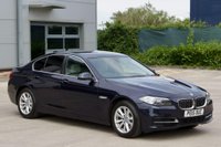USED 2015 15 BMW 5 SERIES 2.0 518d SE Auto Euro 6 (s/s) 4dr FSH-NAV-PDC-HTD OYSTER LEATHER