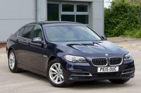 USED 2015 15 BMW 5 SERIES 2.0 518d SE Auto Euro 6 (s/s) 4dr FSH-NAV-PDC-HTD OYSTER LEATHER
