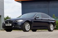 USED 2015 15 BMW 5 SERIES 2.0 518d SE Auto Euro 6 (s/s) 4dr FSH-NAV-PDC-HTD OYSTER LEATHER