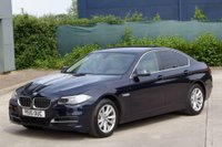 USED 2015 15 BMW 5 SERIES 2.0 518d SE Auto Euro 6 (s/s) 4dr FSH-NAV-PDC-HTD OYSTER LEATHER
