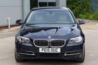 USED 2015 15 BMW 5 SERIES 2.0 518d SE Auto Euro 6 (s/s) 4dr FSH-NAV-PDC-HTD OYSTER LEATHER