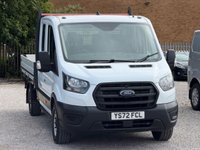 USED 2022 72 FORD TRANSIT 2.0 350 EcoBlue Leader Dropside Double Cab 4dr Diesel Manual RWD L4 Euro 6 (s/s) (170 ps) 
