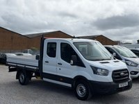 USED 2022 72 FORD TRANSIT 2.0 350 EcoBlue Leader Dropside Double Cab 4dr Diesel Manual RWD L4 Euro 6 (s/s) (170 ps) 