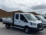 USED 2022 72 FORD TRANSIT 2.0 350 EcoBlue Leader Dropside Double Cab 4dr Diesel Manual RWD L4 Euro 6 (s/s) (170 ps) 
