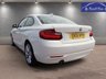 USED 2015 15 BMW 2 SERIES 2.0 218d SE Coupe 2dr Diesel Manual Euro 6 (s/s) (143 ps) Only 2 owners from new. Comprehensive service history - 7 stamps. Spare key & vehicle information pack. 2 YEARS FREE MOT & SERVICE INCLUDED. 3 Months Russell Ham Quality Warranty . All Car's Are HPI Clear . Finance Arranged - - Extended 12 Month's Warranty Available. To view all of our cars visit www.russellham.co.uk