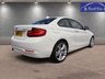 USED 2015 15 BMW 2 SERIES 2.0 218d SE Coupe 2dr Diesel Manual Euro 6 (s/s) (143 ps) Only 2 owners from new. Comprehensive service history - 7 stamps. Spare key & vehicle information pack. 2 YEARS FREE MOT & SERVICE INCLUDED. 3 Months Russell Ham Quality Warranty . All Car's Are HPI Clear . Finance Arranged - - Extended 12 Month's Warranty Available. To view all of our cars visit www.russellham.co.uk