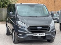 USED 2023 23 FORD TRANSIT CUSTOM 2.0 280 EcoBlue Limited Panel Van 5dr Diesel Manual L1 H1 Euro 6 (s/s) (130 ps) **1 OWNER**WET BELT DONE**