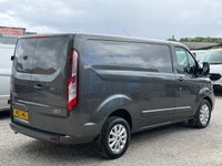 USED 2023 23 FORD TRANSIT CUSTOM 2.0 280 EcoBlue Limited Panel Van 5dr Diesel Manual L1 H1 Euro 6 (s/s) (130 ps) **1 OWNER**WET BELT DONE**