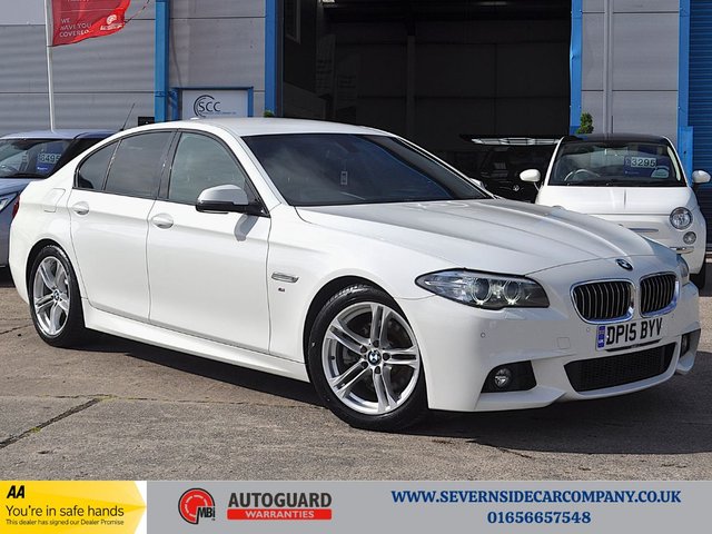 2015 15 BMW 5 Series 2.0 520d M Sport Saloon 4dr Diesel Auto Euro 6 (s/s) (190 ps)