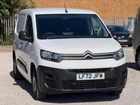 USED 2023 72 CITROEN BERLINGO 1.5 BlueHDi 1000 Enterprise Edition M Panel Van 5dr Diesel Manual SWB Euro 6 (s/s) (100 ps) 